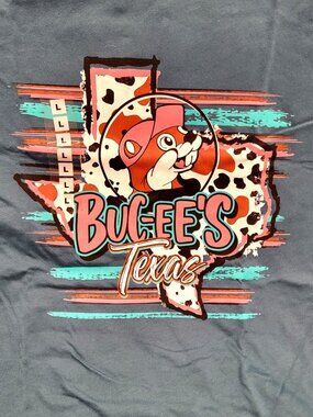 New Bucee's Texas State T-shirt L size